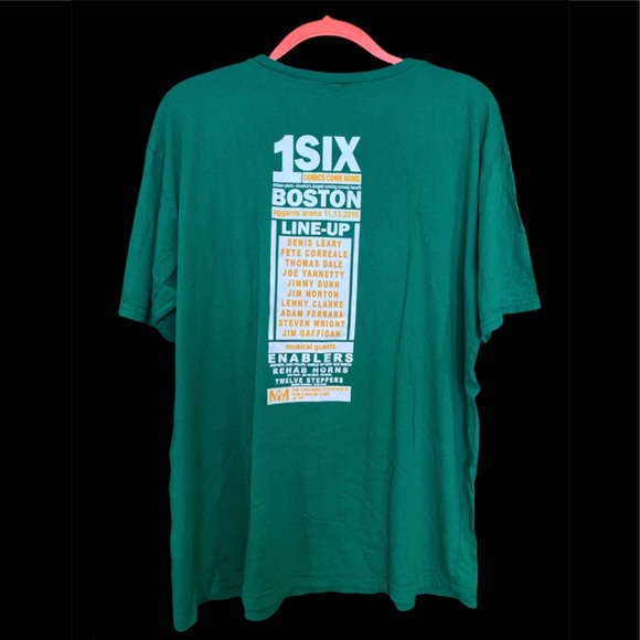 Boston University Comics Come Home BU CCH 2010 Comedy Line-Up Tee NWOT - Picture 7 of 7